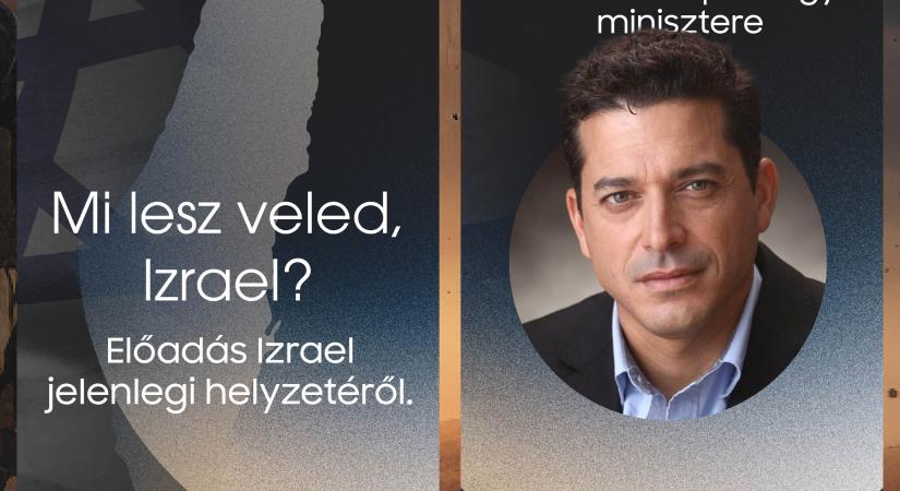 Budapesten fog előadni az izraeli diaszpóraügyi miniszter