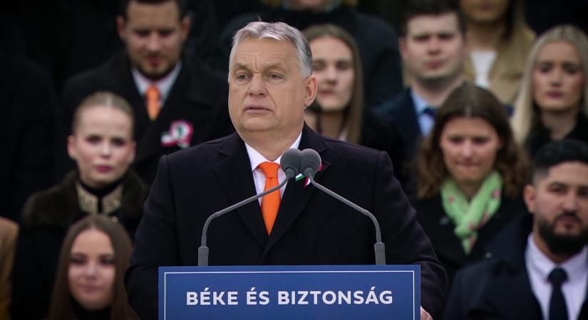 A Magyar Nemzeti Múzeumnál mond ünnepi beszédet Orbán Viktor