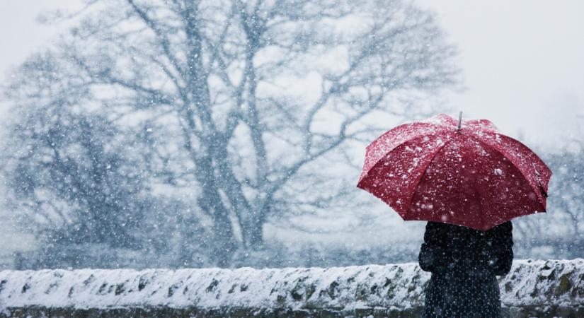 Visszatért az ítéletidő: havazni kezdett a Bükkben és a Mátrában, fagypont alatt a hőmérséklet