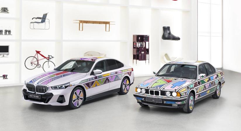 A legújabb BMW koncepció egy színváltós i5