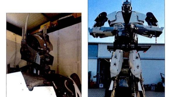 Hatméteres Transformers-szobrot állítanak fel a XV. kerületben