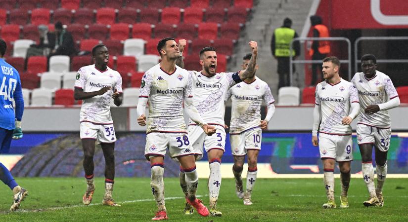 Elképesztő meccset nyert meg Kispesten a Fiorentina