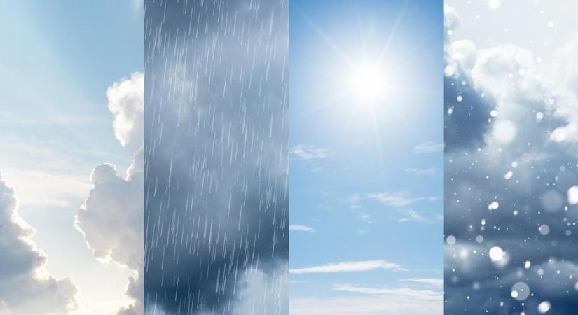 Baj van: kijött a legfrissebb időjárás-előrejelzés, figyelmeztetnek a veszélyre