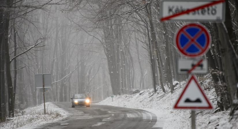 Ennyit a februári jó időjárásról: Visszatért a tél, havazik Magyarországon