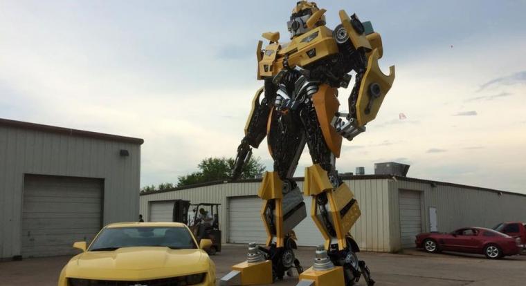 Hatméteres Transformers-szobor készül Budapesten