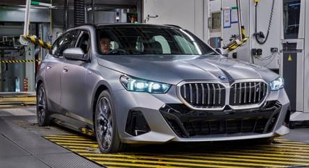 Megkezdődött a BMW 5-ös Touring sorozatgyártása