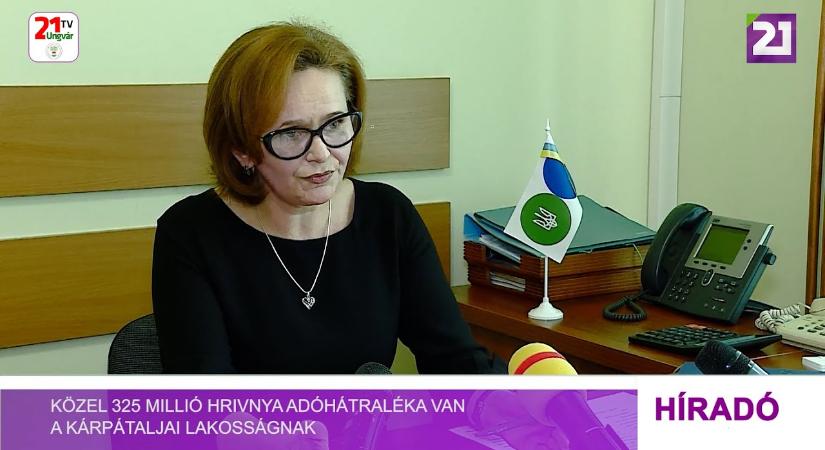 Közel 325 millió hrivnya adóhátraléka van a kárpátaljai lakosságnak (videó)