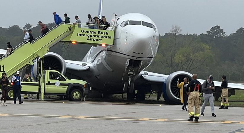 Balesetet szenvedett a United Boeing 737 MAX repülőgépe