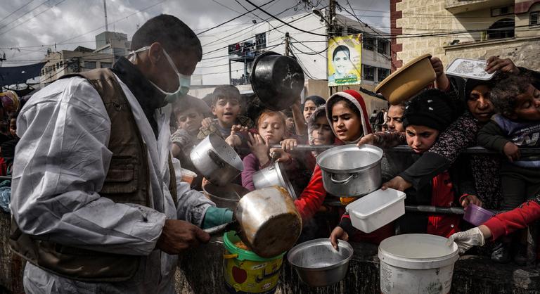 Brutális éhínség közeleg a Gázai övezetben