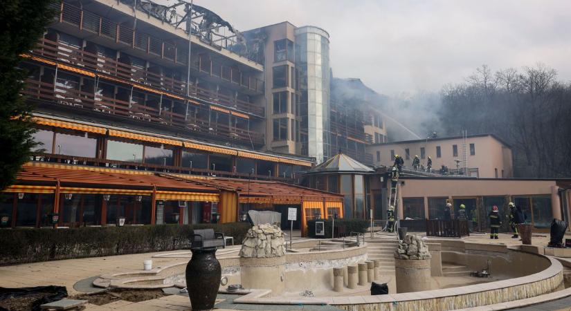 Eloltották a tüzet a visegrádi Hotel Silvanusban – most mérik fel, hogy mekkora kár keletkezett