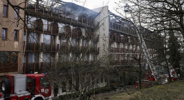 Jelentős kárt okozott a tűz a visegrádi Hotel Silvanusban, nyilatkozik az igazgató
