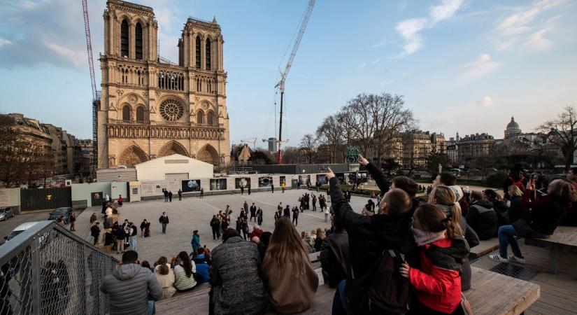 Újabb állomásához érkezett a Notre-Dame felújítása