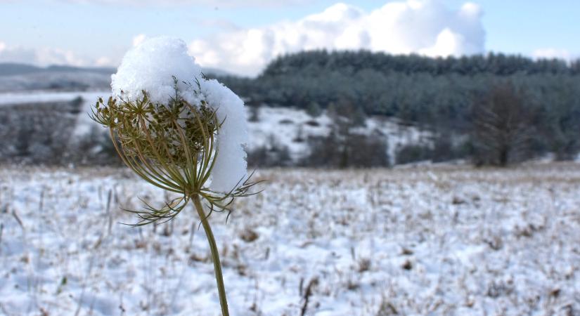 Meseszép havas fotókkal búcsúzik a Bükk az ősztől