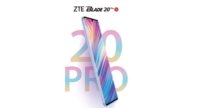 Bemutatkozott a ZTE Blade 20 Pro 5G