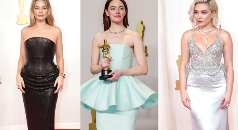 Csillogás és egyedi megoldások – Ezek voltak a leglátványosabb ruhák a 2024-es Oscar-gáláról
