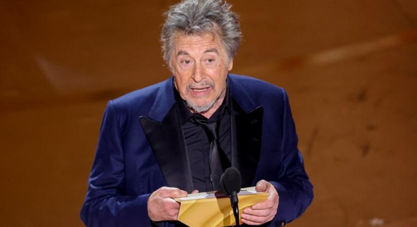 Al Pacino az Oscar-díjátadó fénypontján lépett színpadra, de csak azért, hogy megtrollkodja a gálát - Videó