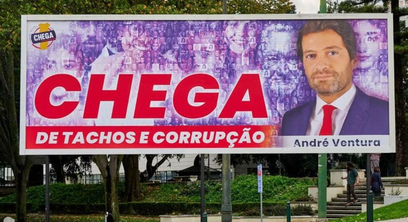 Előretört a radikális jobboldal Portugáliában – megnégyszerezte támogatottságát a Chega