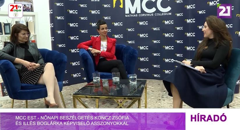 MCC est - nőnapi beszélgetés Koncz Zsófia és Illés Boglárka képviselő asszonyokkal (videó)