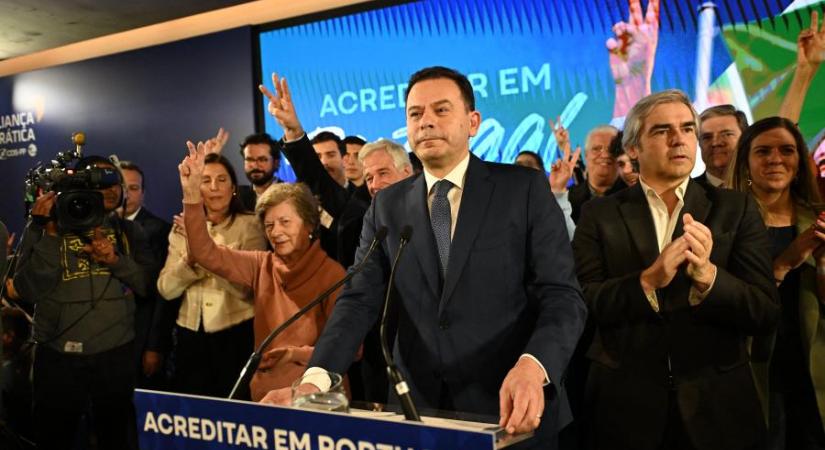 Bejelentette választási győzelmét a jobbközép Portugáliában, de a szélsőjobb nagyot erősödött