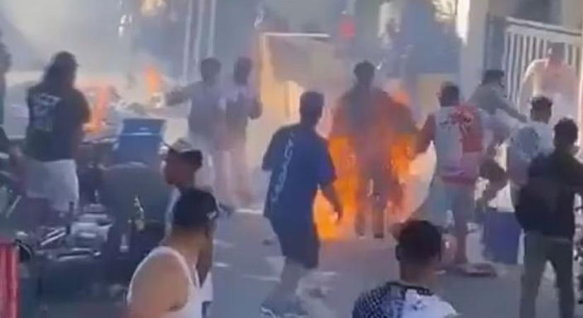 Pánik a karneválon, tűzijáték égetett meg több gyereket Dominikán