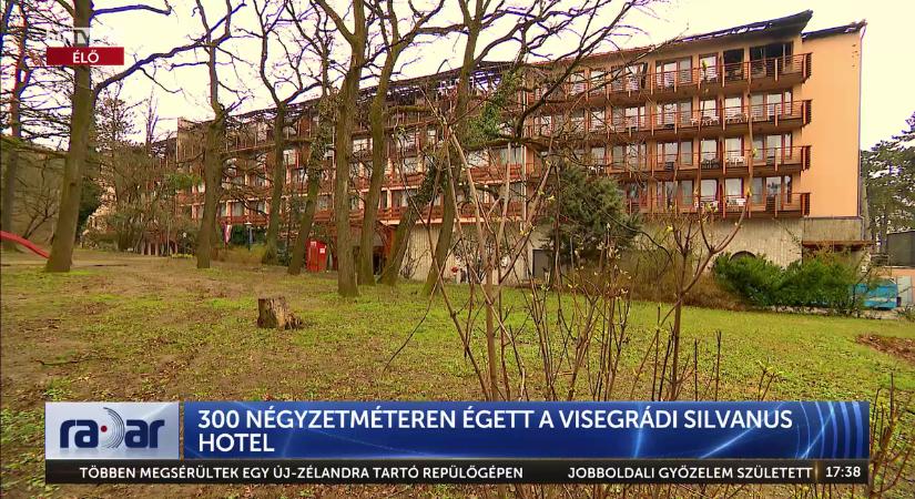 Radar: 300 négyzetméteren égett a Visegrádi Silvanus Hotel  videó