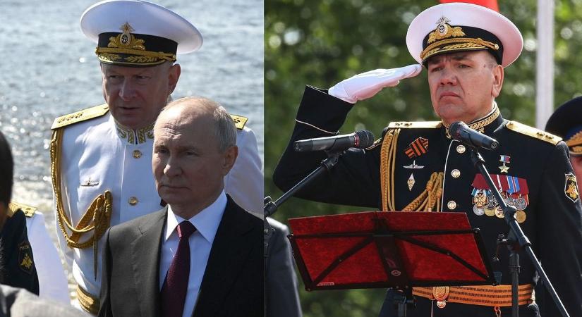 Menesztette a haditengerészet parancsnokát Putyin