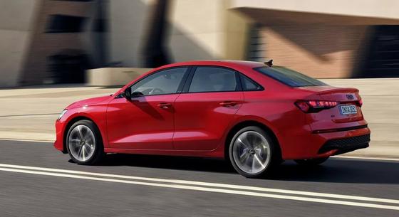 Most még belsőégésű motorokkal újult meg az Audi A3, de aztán jön a tisztán elektromos verzió