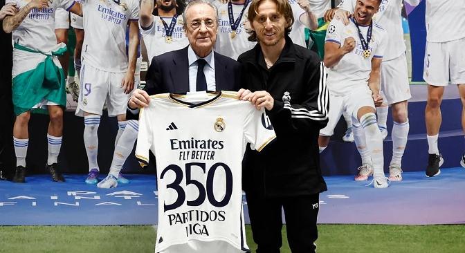 Modric a 350. LaLiga-mérkőzésen játszik a Real Madrid színeiben