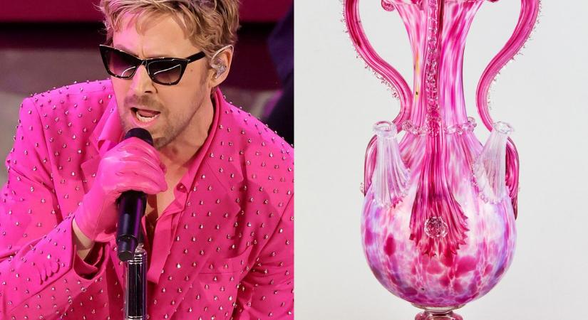 Ryan Gosling rózsaszín váza, Billie Eilish jáspis edény - ilyen műtárgyak lennének az Oscar-díjátadó sztárjai