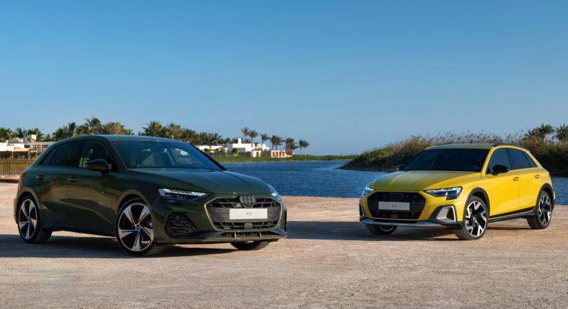 Megkezdődött az Audi A3-as modellcsalád frissítése