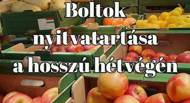 Március 15. - Így alakul a boltok nyitvatartása a március 15-i hosszú hétvégén