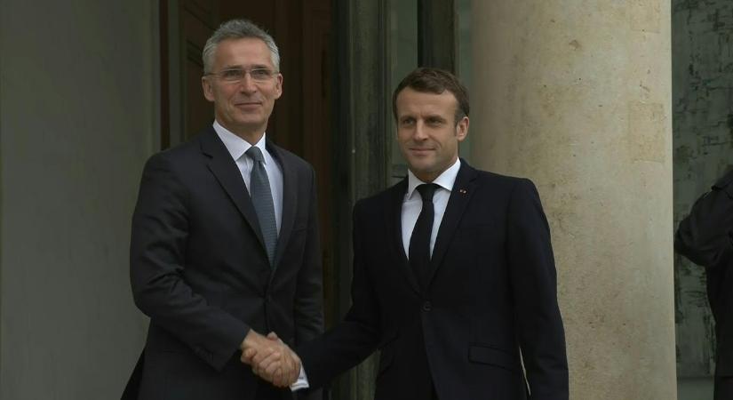 A NATO főtitkár besokallt, konzultálni akar Macronnal