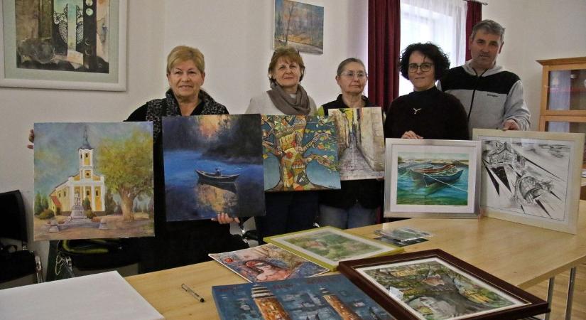 Nyílt alkotónapot tartott a Letenyei Festők Köre