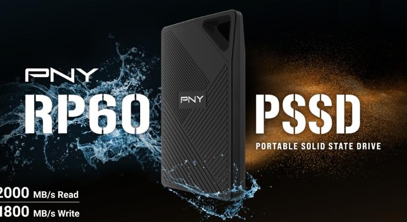 Masszív, gyors és praktikus külső SSD a PNY színeiben
