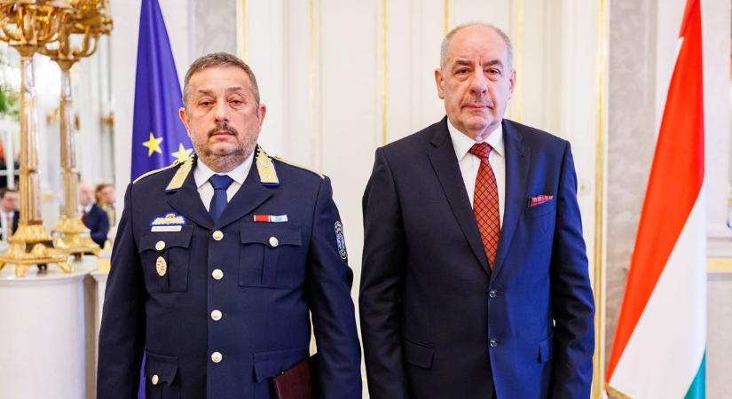 Dandártábornoki rendfokozatba nevezték ki Vas vármegye rendőrfőkapitányát