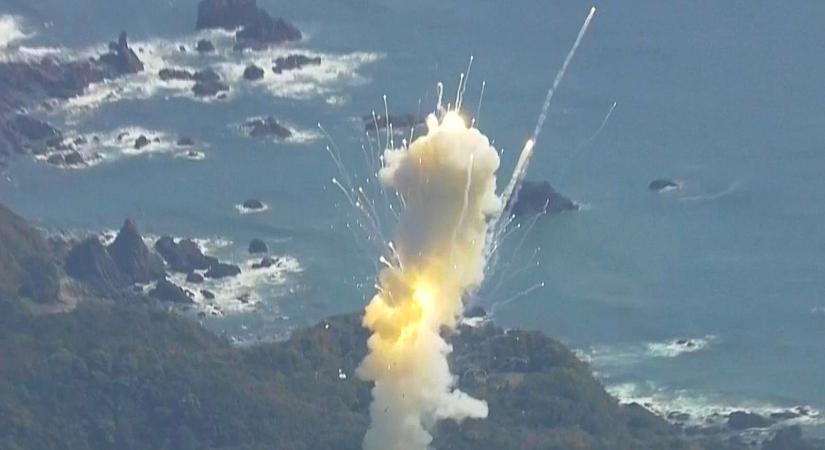 Indítás után nem sokkal felrobbant egy japán vállalat űrrakétája