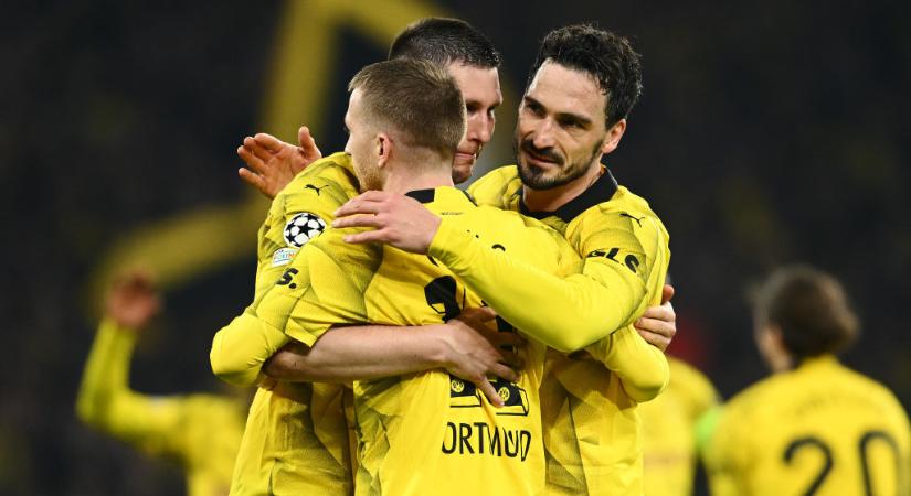 BL: Sancho és Reus góljával a Dortmund legyőzte a PSV Eindhovent és továbbjutott – videóval