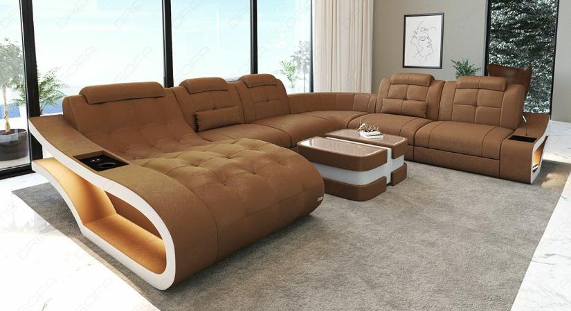 Látványos formavilág beépített extrákkal - Sofa Dreams kanapék modern lakberendezéshez