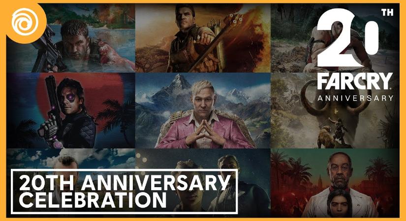 A Far Cry-sorozat 20 éves évfordulóját ünnepli a Ubisoft