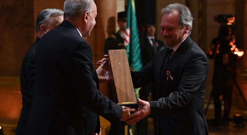 Kossuth-díjat kapott Salamin Ferenc