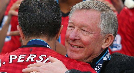 Megható jelenet: 15 év után ünnepelt győzelmet Sir Alex Ferguson