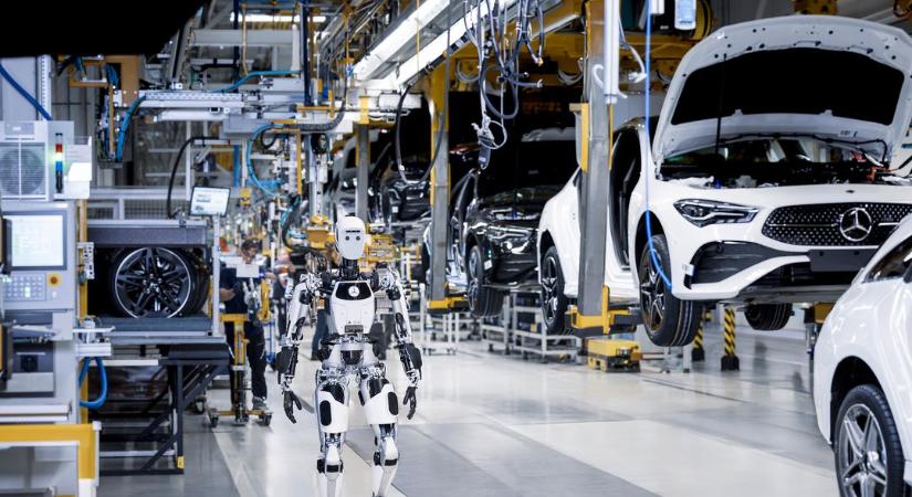 A BMW után a Mercedes-Benz is megkezdi a humanoidok alkalmazását az autógyárakban