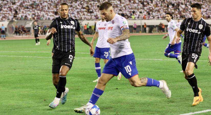 1. HNL: hazai pályán szenvedett vereséget a Hajduk Split