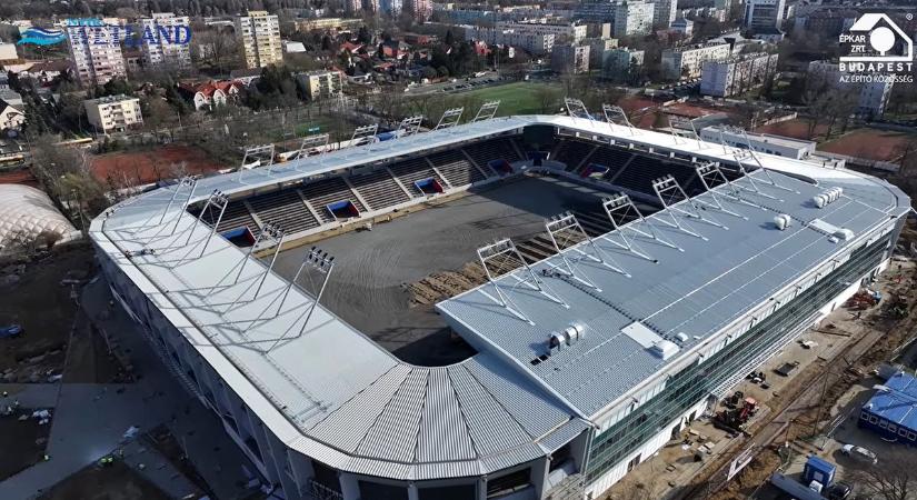 Így néz ki belülről Magyarország legújabb stadionja – videó