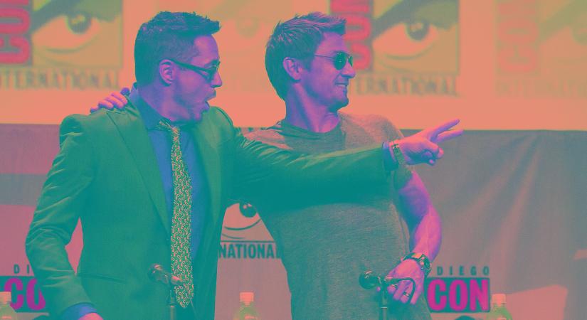 Jeremy Renner elárulta, hogyan viselkedett Robert Downey Jr. a balesete után