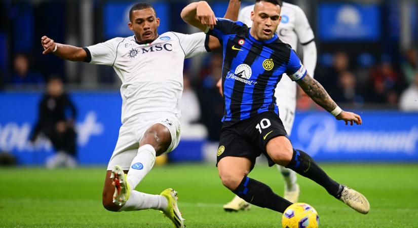 Serie A: nem bírt egymással az Inter és a Napoli – videóval