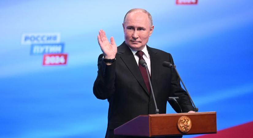 Megérkezett az első gratuláció Putyinnak