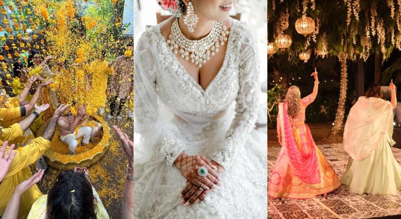 Bazi nagy indiai lagzi három napon át: bollywoodi tánccal, kurkumafürdővel, hennafestéssel