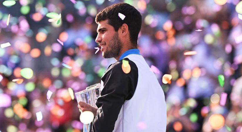 Carlos Alcaraz egy csoda: a 20 éves sztár a Indian Wells-i döntőben is megállíthatatlan volt