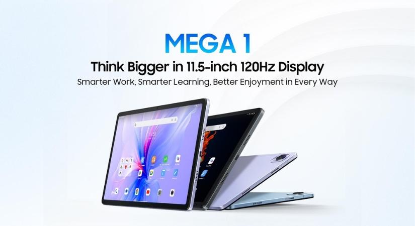 Mától rendelhető a Blackview MEGA 1 táblagép: 11,5 colos, 120 Hz-es kijelző és érintőtoll elérhető áron